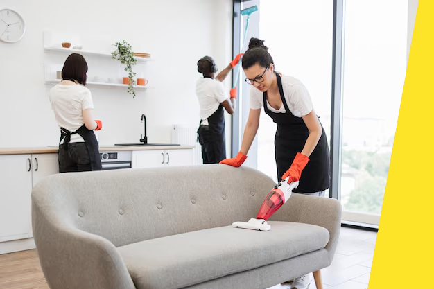 the domestic cleaning